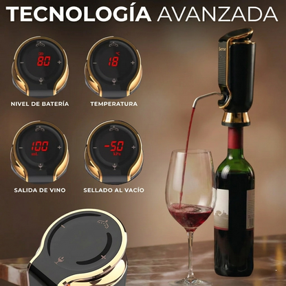 Aireador, conservante y dispensador de Vinora Sense