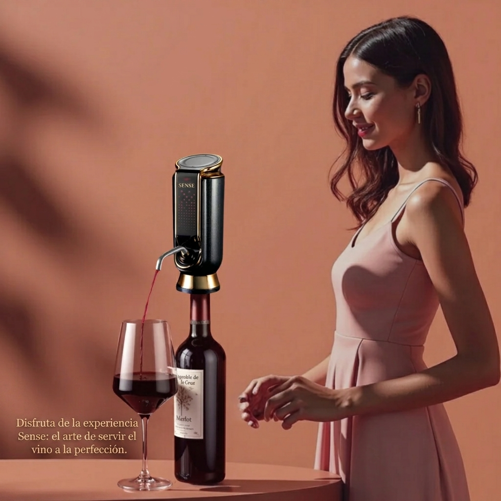 Aireador, conservante y dispensador de Vinora Sense