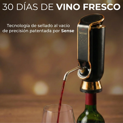 Aireador, conservante y dispensador de Vinora Sense